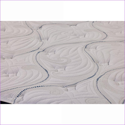 Matelas simple en peluche avec gel rafraîchissant en mousse et amp; Support central Marvelous, blanc éclatant, compatible avec la base réglable