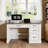 Farmhouse 47" Executive Desk With File Drawer-1883223339