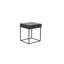 Naumann 43cm W Metal Bedside Table-1597321712