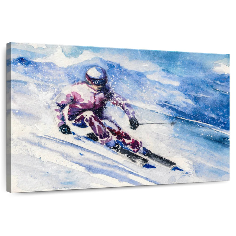 Sireci Ski, 30" H x 45" W