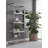 40"W x 16"D x 88"H  5-Tier  Signature Designs Topa Etagere