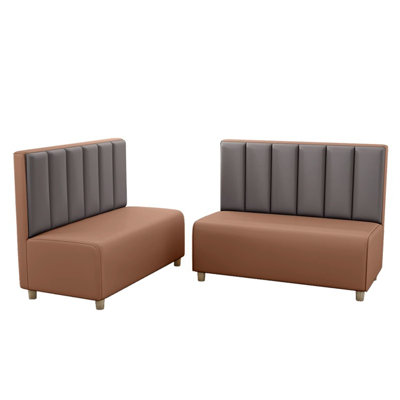 Simple casual restaurant cafe sofa