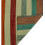Tapis rouge / beige en laine noué à la main de conception unique 8 pi 4 po x 9 pi 8 po Jaliya