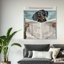 «Occupied Bathroom Doxie - impression d'art graphique-61018902-50963438