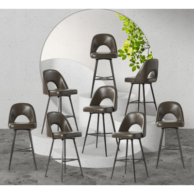 Tabouret de comptoir pivotant Elurd