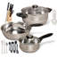 Batterie de cuisine 32 pièces All U Need Total Kitchen, poignée en bakélite