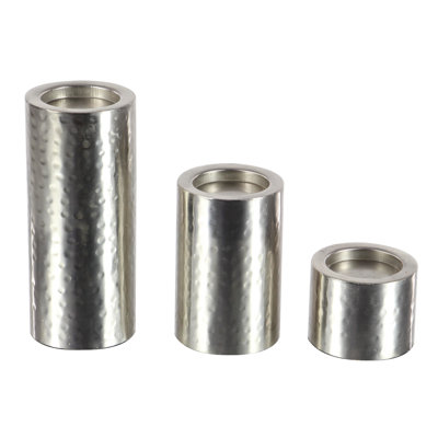 Metal Candlestick Set