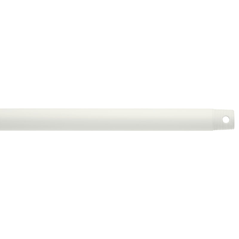 Tige de ventilateur de plafond Kittery Point Maglione, H 72 po x l 0,75 po x P 0,75 po, Blanc