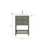 Meuble-lavabo simple chromé 24 po Putcha Viola-1406643207-1406643227