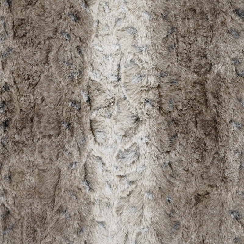 Coussin décoratif Juneau, Sable, Traversin H 14 po x l 42 po