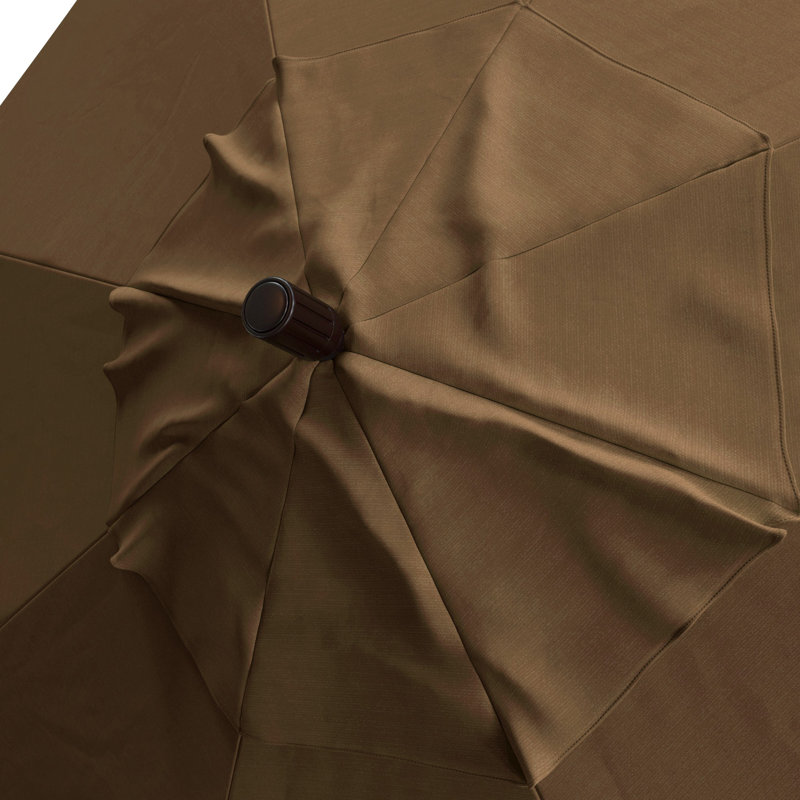 Parasol de marché 7 pi 6 po Prestwick, Toile Sunbrella® beige chiné