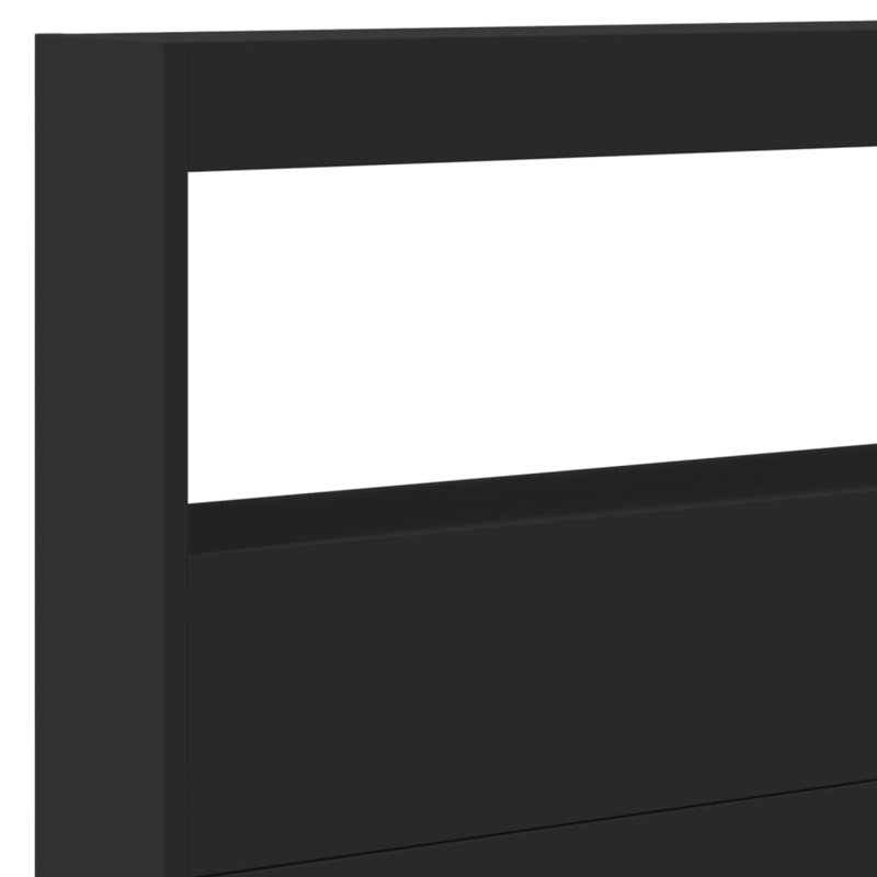 Cedria Headboard, Black, Double - 200 x 220 cm