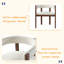 Fauteuil de salle à manger solide et confortable (ensemble de 2)-130373104