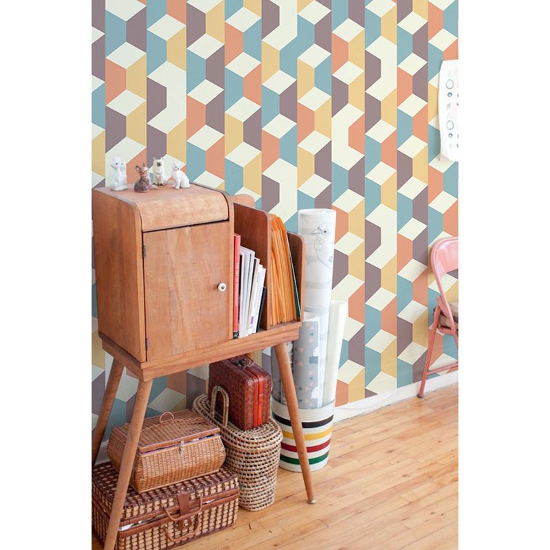 Allieana 2.5m x 1.04m Matte Wall Mural, 360 x 250cm