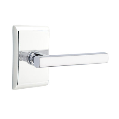 Freestone Flat Double Dummy Door Lever with Rectangle Rosette