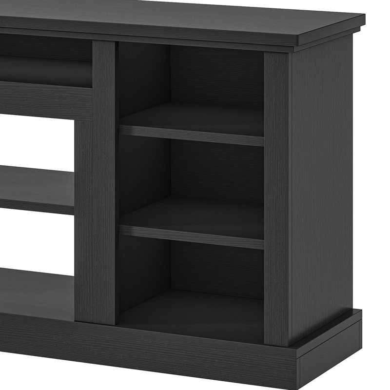 Meuble télé 70 po pour téléviseur 70/75/80, grand centre de divertissement de ferme | Tablette réglable | Rangement ouvert