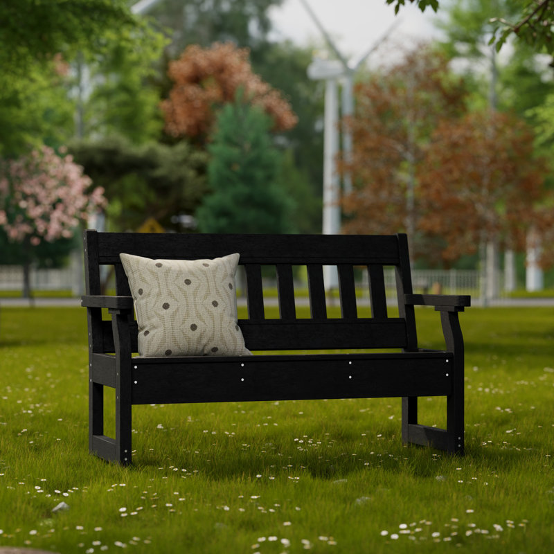 Banc de jardin Heritage, Noir
