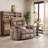 42.7" W Electric Lift Assist Massage Recliner-1934497580