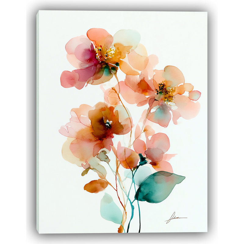 Art sur toile aquarelle