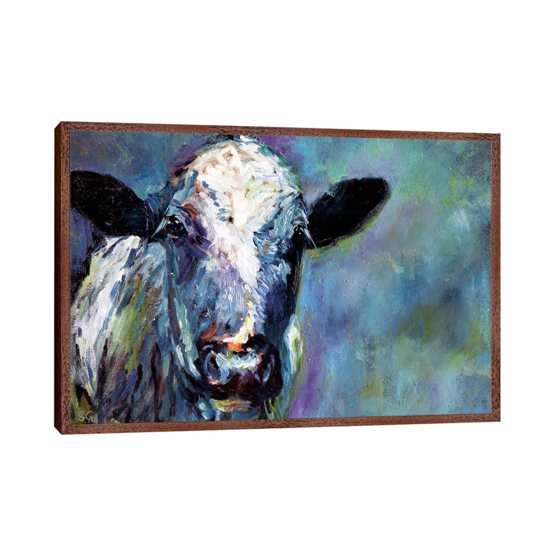 Roan Lady 1 Piece Painting on Canvas, 101.6 cm H x 66.04 cm W, Classic Brown Wood Framed