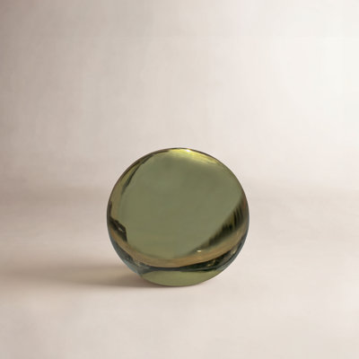Bonn Cast Glass Decorative Object Light Smoky Brown