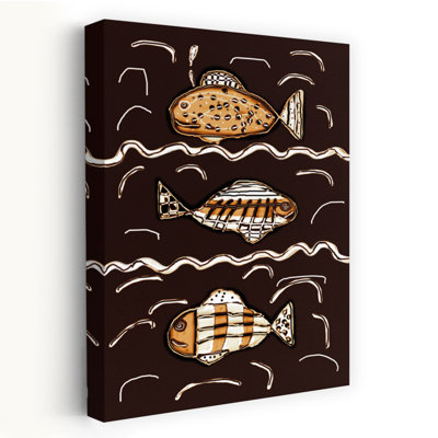 «Ocean Fish», reproduction d'art mural