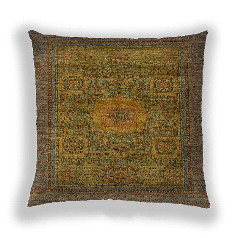 Coussin Abstract 1308, Microsuède