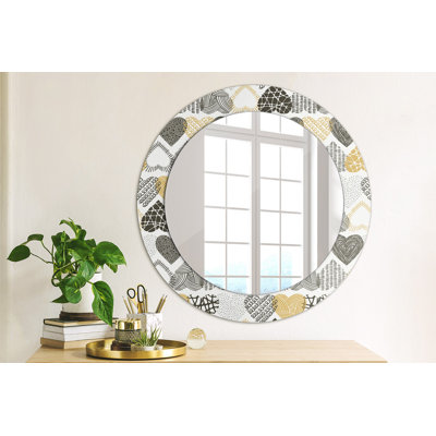 Huldar Glass Flat Wall Mirror