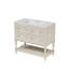 Ensemble de meuble-lavabo et armoire à pharmacie, 4 tiroirs, tablette supplémentaire, lavabo en céramique avec armoire, peinture imperméable-2120679371