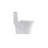 Gloss White Toilet For Bathroom. Save Water, Comfortable. Seat. Elongated Bowl. 1/1.60 , 1000 Gram Flushing Score. Compliant Bathroom Toilet. Comfort Height. Conforming