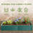 Humphery Galvanized Steel Raised Garden Bed-1531463572