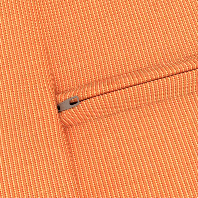 Outdoor Sunbrella® 3 Seater Sofa Cushions, Canvas Tangerine Sunbrella® Canvas