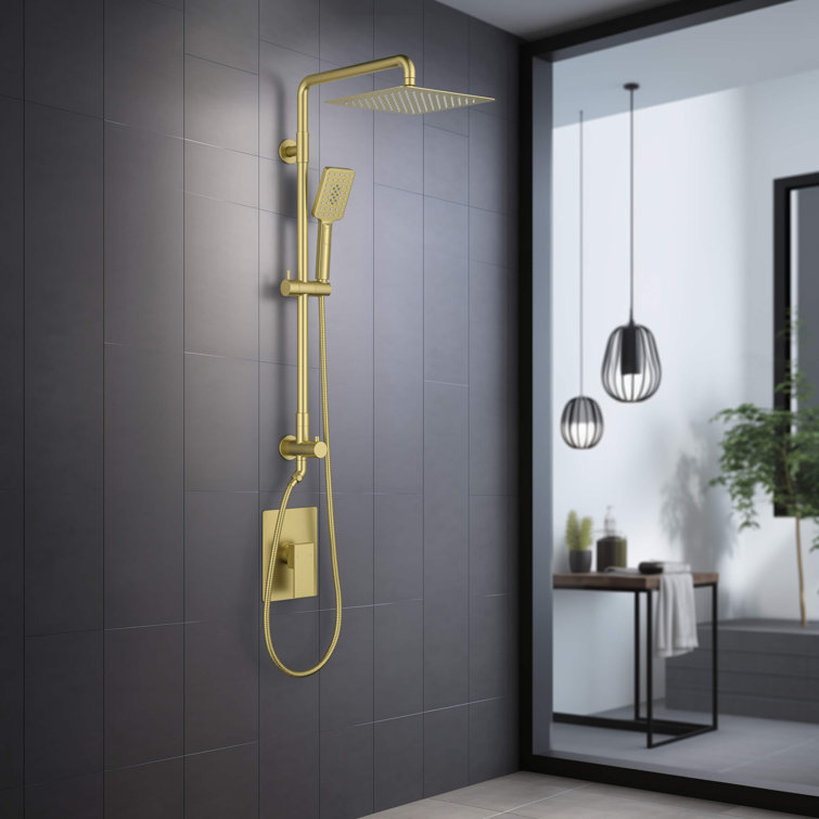 Complete Shower System with Rough in-Valve