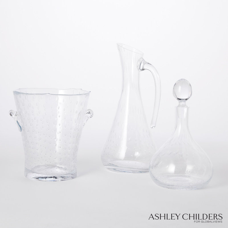 Hamish Decanter-Clear Seeded, Clear