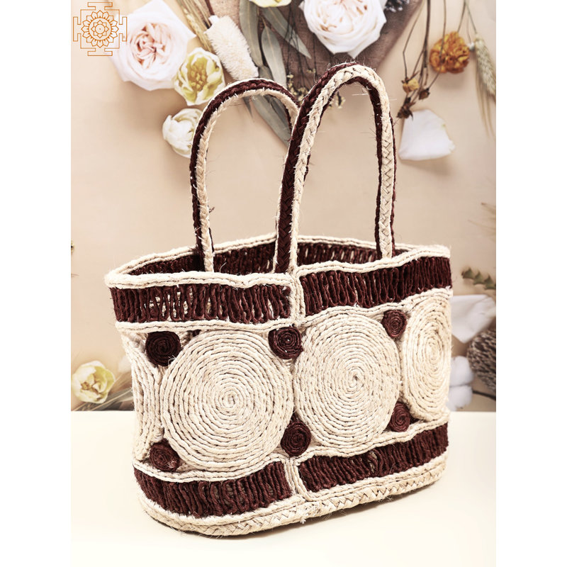Eco-Friendly Handmade Banana Fibre Shopping Bag – Sustainable Tamil Nadu Artisan Craft, Lightweight & Durable Tote for Everyday Use