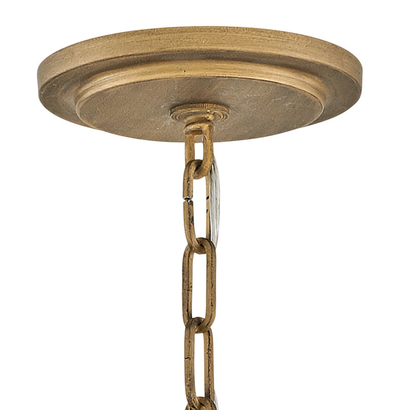 Luminaire suspendu Fredrick Ramond Dune, Or bruni
