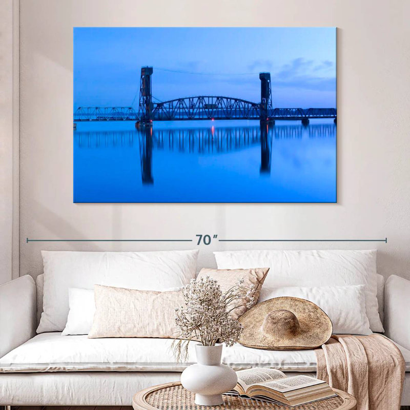 Lilie Decatur Railway Bridge, 34" H x 51" W