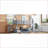 Twin Over Twin Rubber Wood Bunk Bed with Guardrails and Ladder No Box Spring Light Grey-2129079372