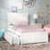 Flagg Solid Wood Platform Bed with Footboard and Trundle