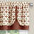 Mortensen Geometric Tailored 58'' W Kitchen Curtain-1387563492-1387563491