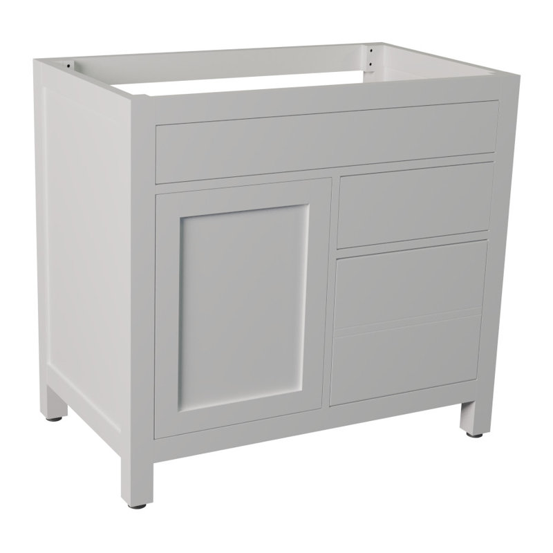 Dayton 36 " Single Bathroom Vanity Base, White