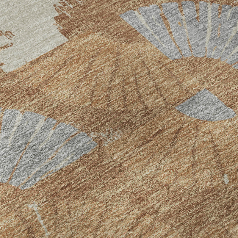 Tapis spiralé Premium lavable à la machine AMF2462 Mayfield, Paprika, 9 pi x 12 pi