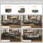 99" Sectional Modular Sofa With Storage-1450110460-1450110462