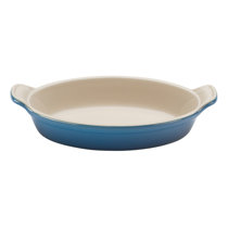 Le Creuset 32 2 Quart FLAME HEAT RING Au Gratin Baker 