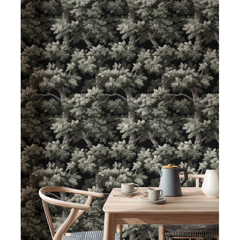 Papier peint Shades Of Green, Peler et coller