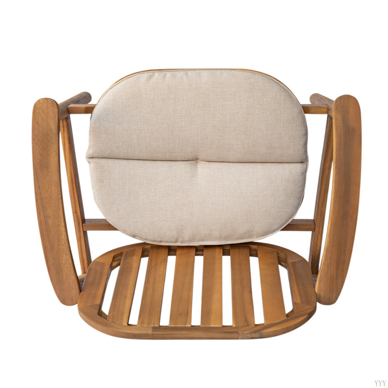 Fauteuil club avec coussin Meja, ensemble de 2