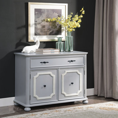Angelo Wood Accent Cabinet with Drawer & Shelves by Ophelia & Co.