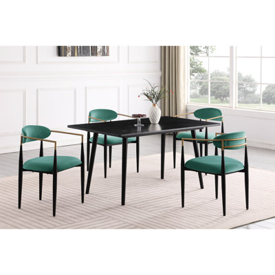 2 pièces, chaises d'appoint rembourrées en tissu, chaises de salle à manger modernes et modernes
