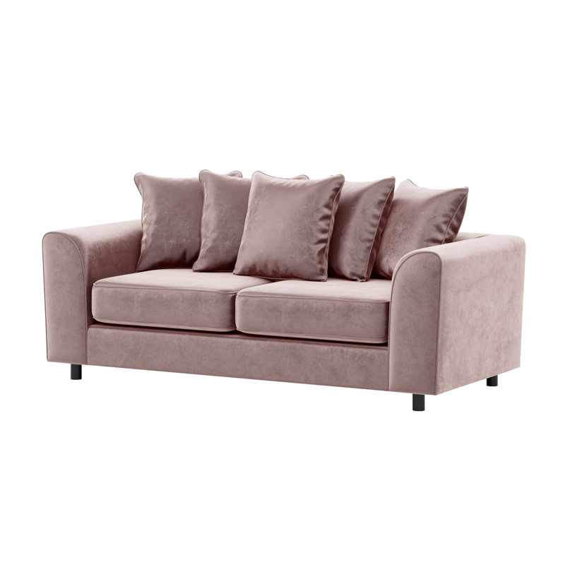Awn Sofa, Powder Pink