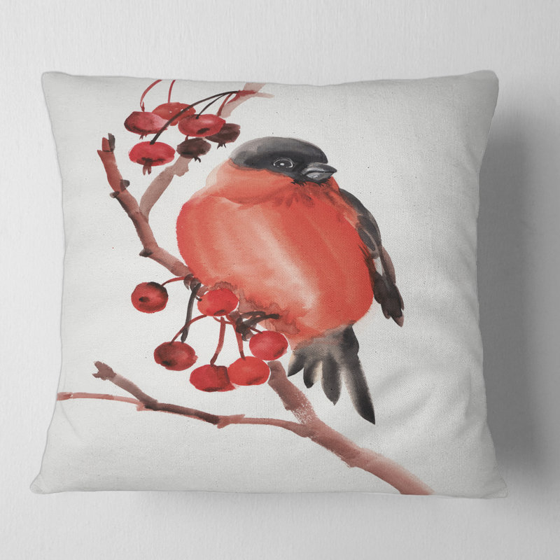 Housse et insert de coussin carré Bullfinch, 18" x 18"